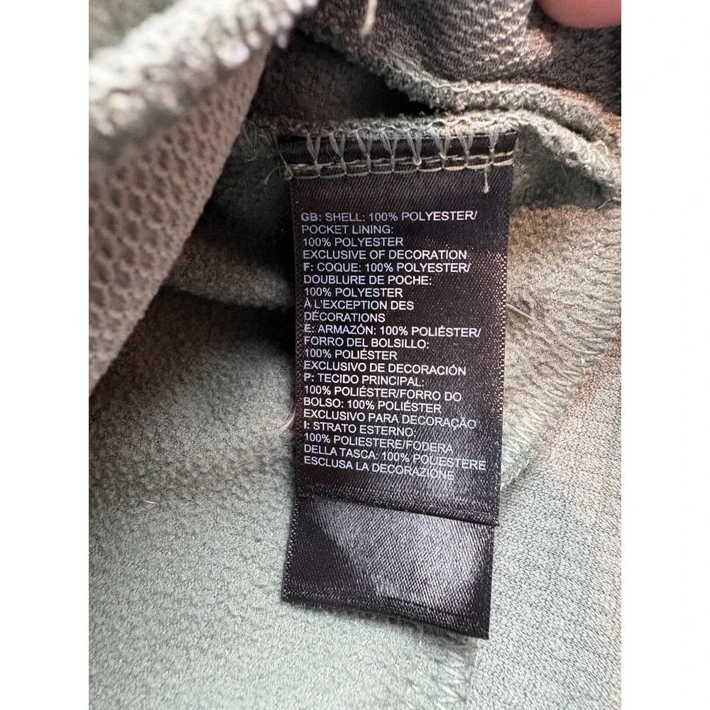 The North Face Men's Black Train N  Logo Full Zip Overlay Jacket Large